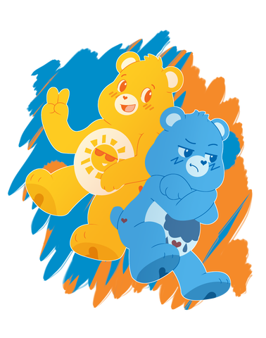 Funshine and Grumpy Bear